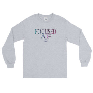 Focused AF Men’s Long Sleeve Shirt - Image 16